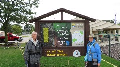 Judy Geisler; Dan Dorrough; IAT; Ice Age Trail; Slinger Segment, WI